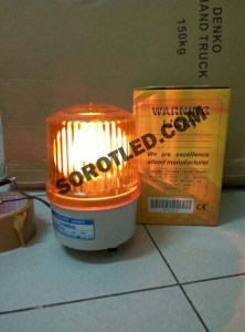 Lampu Rotary 4 inch Warna Kuning